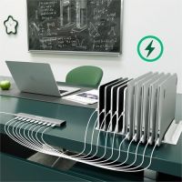 Plugable BND-PS-10CC USB-C Charging Bundle 10-Port Charging Station with PriorityShare, 140W GaN Power Adapter, 240W USB4 Cable