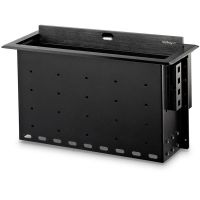 STARTECH BOX4MODULE DUAL-MODULE CONFERENCE TABLE CONNECTIVITY BOX - CUSTOMIZABLE - ADD TWO CONNECTIV