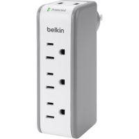 Belkin SurgePlus 3-Outlet Mini Travel Surge Protector with USB-A Ports - BST300