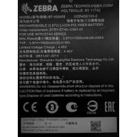 Zebra Genuine BTRY-ET4X-10IN1-01 7600mAh Standard Battery ET40/ET45