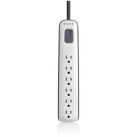 Belkin 6-outlet Surge Protector with 4ft Power Cord - BV106000-04