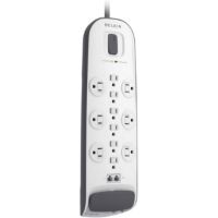 Belkin 12-outlet Surge Protector with 8 ft Power Cord with Cable/Satellite and Telephone Protection - BV112230-08