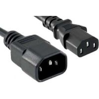 ENET SOLUTIONS C13C14-12F-ENC C13 TO C14 12FT BLACK PWR EXTENSION CORD
