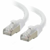 C2G 6FT/1.8M CAT6A SNAGLESS STP CABLE-WHT - C2G07385