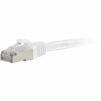 C2G 10FT/3M CAT6A SNAGLESS STP CABLE-WHT - C2G07387