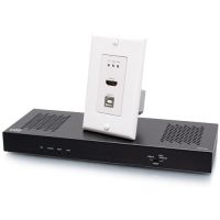 C2G30024 4K HDBASET HDMI + USB WALL PLATE TO BOX