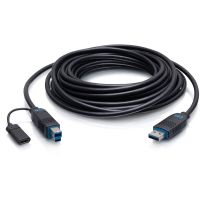 C2G30090 125FT(38M) USB 3.2 AMBM PLENUM AOC CABLE