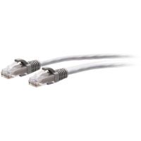 C2G Cat6a Snagless Unshielded (UTP) Slim Ethernet Network Patch Cable (15', Gray) - C2G30122