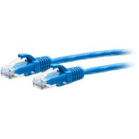 C2G Cat6a Snagless Unshielded (UTP) Slim Ethernet Network Patch Cable (15', Blue) - C2G30136