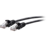 C2G Cat6a Snagless Unshielded (UTP) Slim Ethernet Network Patch Cable (12', Black) - C2G30149