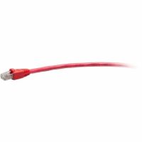 C2G QS 3FT/0.9M RED BOOTED C6 STP CM TAA - C2G43752