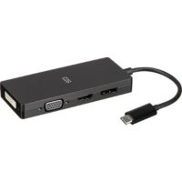 C2G USB-C 4-in-1 Video Adapter with HDMI, DisplayPort, DVI, & VGA - C2G54454