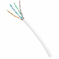 C2G56034 1000FT CAT6 SOLID UTP CMR WHITE TAA