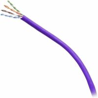 C2G56046 1000FT CAT6 SOLID UTP CMP PURPLE TAA