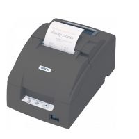 Epson C31C514057 TM-U220B Receipt RS-232 Serial Parallel USB Ethernet Printer Dark Gray