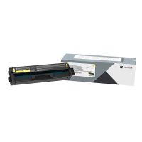 LEXMARK C330H40 YELLOW PRINT CARTRIDGE FOR USE IN C/MC3326 ESTIMATED YIELD 2.5K