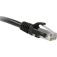 ENET C6-BK-100-ENC CAT6 BLACK 100 FOOT PATCH CABLE WITH SNAGLESS MOLDED BOOT (UTP) HIGH-QUALIT