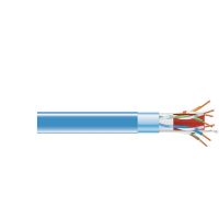 BLACK BOX C6ABC51S-BL-1000 CAT6A 650-MHZ SOLID ETHERNET BULK CABLE - SHIELDED (F/UTP), CMP PLENUM, BLUE, 10