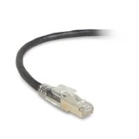 BLACK BOX C6APC80S-BK-15 GIGATRUE 3 PREMIUM CAT6A SHIELDED PATCH CABLES FEATURE LOCKABLE CONNEC