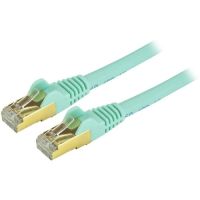 STARTECH C6ASPAT35AQ CAT6A ETHERNET CABLE DELIVERS 10 GIGABIT CONNECTION FREE OF NOISE & EMI/RFI INTE