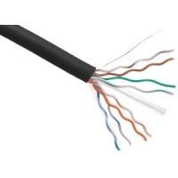 AXIOM C6BCS-K1000-AX BULK CABLE - 1000FEET LENGTH - BLACK - PVC - NOT INCLUDE - 23 AWG AMERICAN WIRE