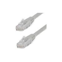 StarTech CAT6 Ethernet Cable 10' Gray 650MHz Molded Patch Cord PoE++ - C6PATCH10GR