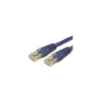 StarTech 2ft CAT6 Ethernet Cable - Blue CAT 6 Gigabit Wire 100W PoE 650MHz Molded Patch Cord - C6PATCH2BL
