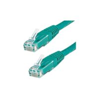 StarTech 3ft CAT6 Ethernet Cable - Green CAT 6 Gigabit Wire 100W PoE 650MHz Molded Patch Cord - C6PATCH3GN