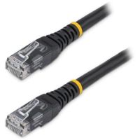 StarTech Cat 6 Ethernet Patch Cable (6', Black) - C6PATCH6BK