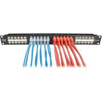 BLACK BOX C6PC28-BK-07 SLIM-NET CAT6 PATCH CABLES FEATURE A LOW-PROFILE DESIGN THAT SAVES SPA