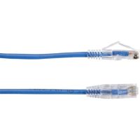 BLACK BOX C6PC28-BL-03 CAT6 250-MHZ SNAGLESS 28AWG STRANDED ETHERNET PATCH CABLE - UNSHIELDED (UTP), CM