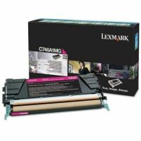 LEXMARK C746A1MG MAGENTA RETURN PROGRAM TONER CARTRIDGE FOR USE IN C746,748 ESTI