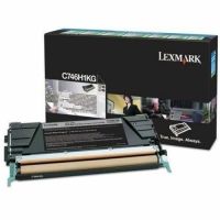 LEXMARK C746H1KG BLACK RETURN PROGRAM TONER CARTRIDGE FOR USE IN C/X746,748 ESTI