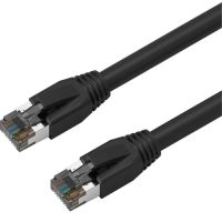 AXIOM C8SBSFTP-K10-AX 10FT CAT8 SHIELDED CABLE (BLACK)