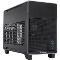 Thermaltake CA-11A-00S1NN-00 TR100 Mini Tower Mini-ITX Computer Chassis (Black)