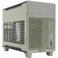 Thermaltake CA-11A-00SENN-00 TR100 Mini Tower Mini-ITX Computer Chassis (Matcha Green)