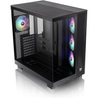 Thermaltake CA-11E-00M1WN-00 View 380 XL TG ARGB Mid Tower Chassis (Black)