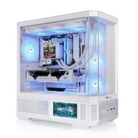 Thermaltake CA-11N-00M6WN-00 View 370 TG Mid Tower Case Tempered Glass ATX Support Up to 420mm GPU 360mm Radiator Hidden Connector Motherboards PSU up to 279mm Air Cooler up to 165mm