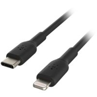 Belkin Boost Charge USB-C to Lightning Cable (1m / 3.3ft, Black) - CAA003BT1MBK
