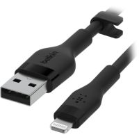 Belkin Belkin Boost Charge Flex USB-A to Lightning Cable (3.3', Black) - CAA008BT1MBK