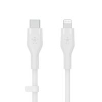 BELKIN INTERNATIONAL CAA009BT2MWH USB-C TO LTG, SILICONE, 2M, WHT