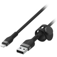 Belkin Boost Charge Pro Flex - USB-A Cable with Lightning Connector - CAA010BT1MBK