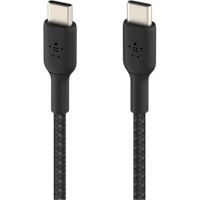 Belkin CAB004bt1MBK BoostCharge Braided 60W USB-C Cable (Black, 3.3')