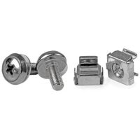StarTech M5 Mounting Screws and Cage Nuts for Server Rack Cabinet  - CABSCREWM5