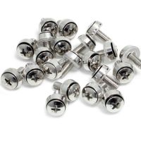 StarTech 50 Pkg M6 Mounting Screws for Server Rack Cabinet - CABSCREWSM6