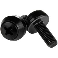 STARTECH CABSCRWSM62B INSTALL YOUR RACK-MOUNTABLE HARDWARE SECURELY WITH THESE HIGH QUALITY SCREWS - M