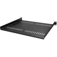 StarTech CABSHELF116V 1U Vented Server Rack Cabinet Shelf - Fixed 16" Deep Cantilever Rackmount Tray for 19" Data/AV/Network