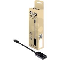 CLUB 3D B.V CAC-1180 MINI DISPLAY PORT 1.4 MALE TO HDMI 2.0 FEMALE 4K 60HZ UHD/ 3D ACTIVE ADAPTER - H