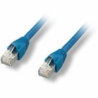 Comprehensive CAT6A-50BLU Shielded Patch Cable (50', Blue Finish)