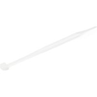 StarTech 4" Cable Ties - 7/8" Dia, 18lb Tensile Strength, Nylon, 100PK, TAA